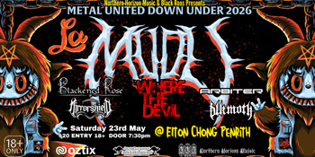 METAL UNITED DOWN UNDER - PENRITH 2026