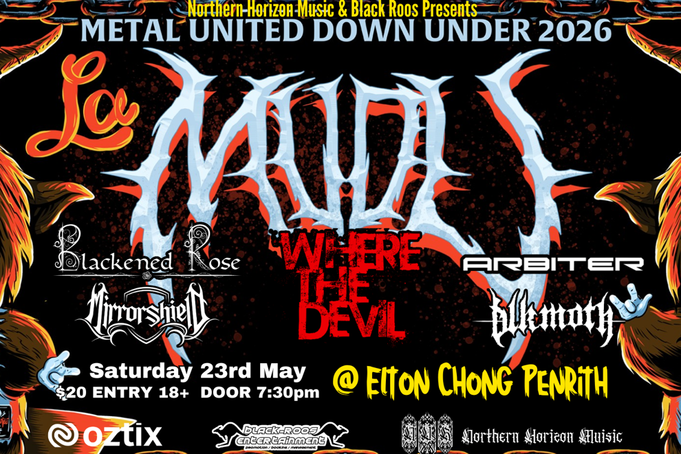 METAL UNITED DOWN UNDER - PENRITH 2026