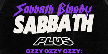 Poster for Ozzy Osbourne Tribute Night