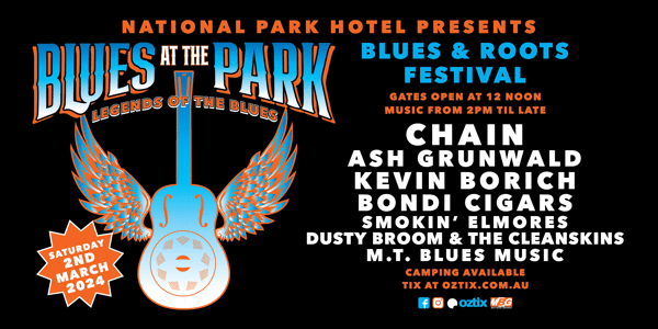 Event image for Blues At The Park 2024