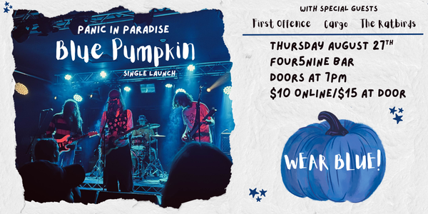 Panic In Paradise Blue Pumpkin Single Launch