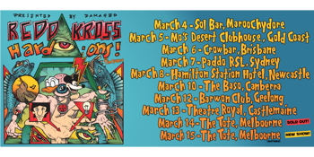 **SECOND SHOW** REDD KROSS (USA) + THE HARD-ONS feat. Tim Rogers — Melbourne (MATINEE)