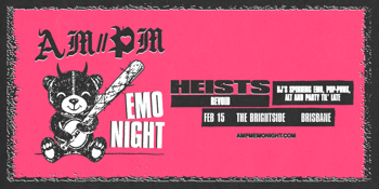 am//pm emo night // brisbane february 15