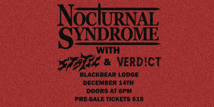 Nocturnal Syndrome - "Please Stay" Single Launch