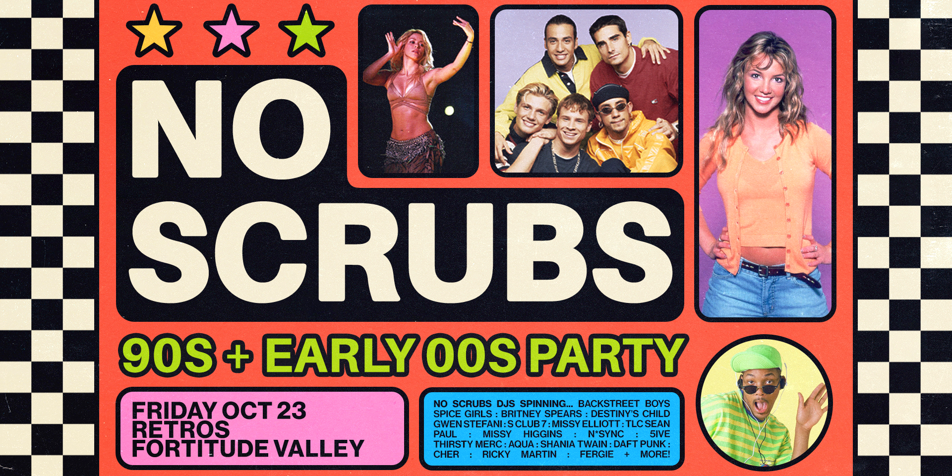 No Scrubs: 90s + Early 00s Party - Brisbane