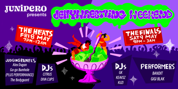 Junipero Jelly Wrestling Weekender