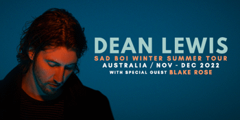 Dean Lewis - Sad Boi Winter Summer Tour