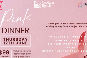 Pink Dinner at CBH