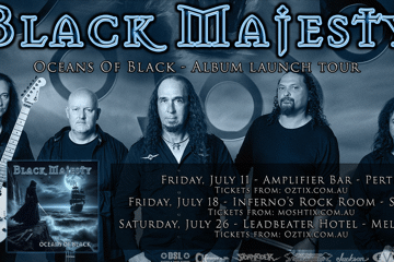 Black Majesty 'Oceans of Black' Album Tour