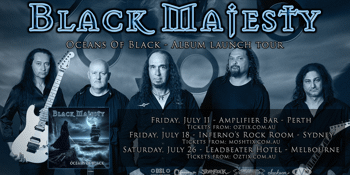 Black Majesty 'Oceans of Black' Album Tour
