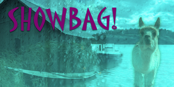 Showbag! "Waterhouse" Album Launch live at Lyric's Underground in Maylands on April 26, 2026 - Concert poster