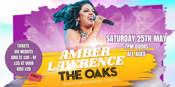 Event image for Amber Lawrence