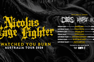 Nicolas Cage Fighter - I Watched You Burn Album Tour