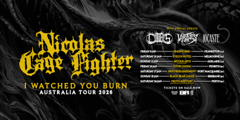 Nicolas Cage Fighter - I Watched You Burn Album Tour