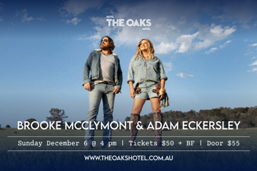 Brooke McClymont and Adam Eckersley