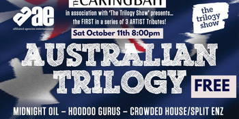 Australian Trilogy – Crowded House, hoodoo Gurus, Midnight Oil
