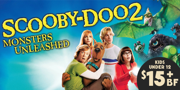 Scooby-Doo 2: Monsters Unleashed (PG) PRESENTED IN 35MM FILM
