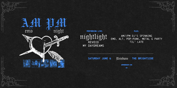 am//pm emo night // brisbane june 6