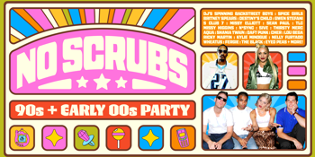 NO SCRUBS: 90s + Early 00s Party - Bribie Island