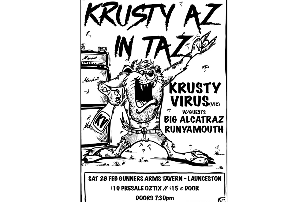 KRUSTY VIRUS "KRUSTY AZ IN TAZ"