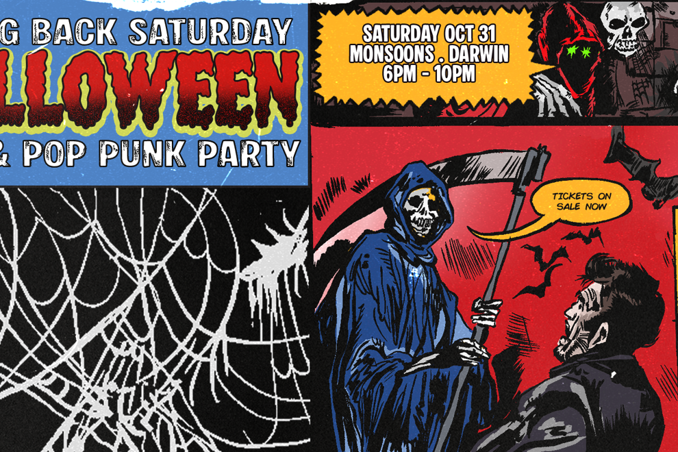 Taking Back Saturday Halloween: Emo & Pop Punk Party - Darwin