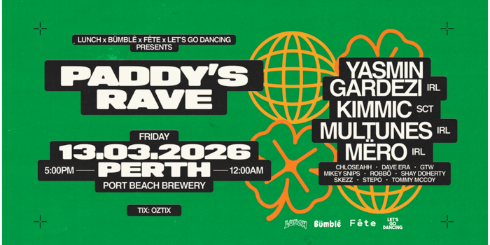 PADDYS RAVE ft YASMIN GARDEZI, KIMMIC, MULTUNES, MERO