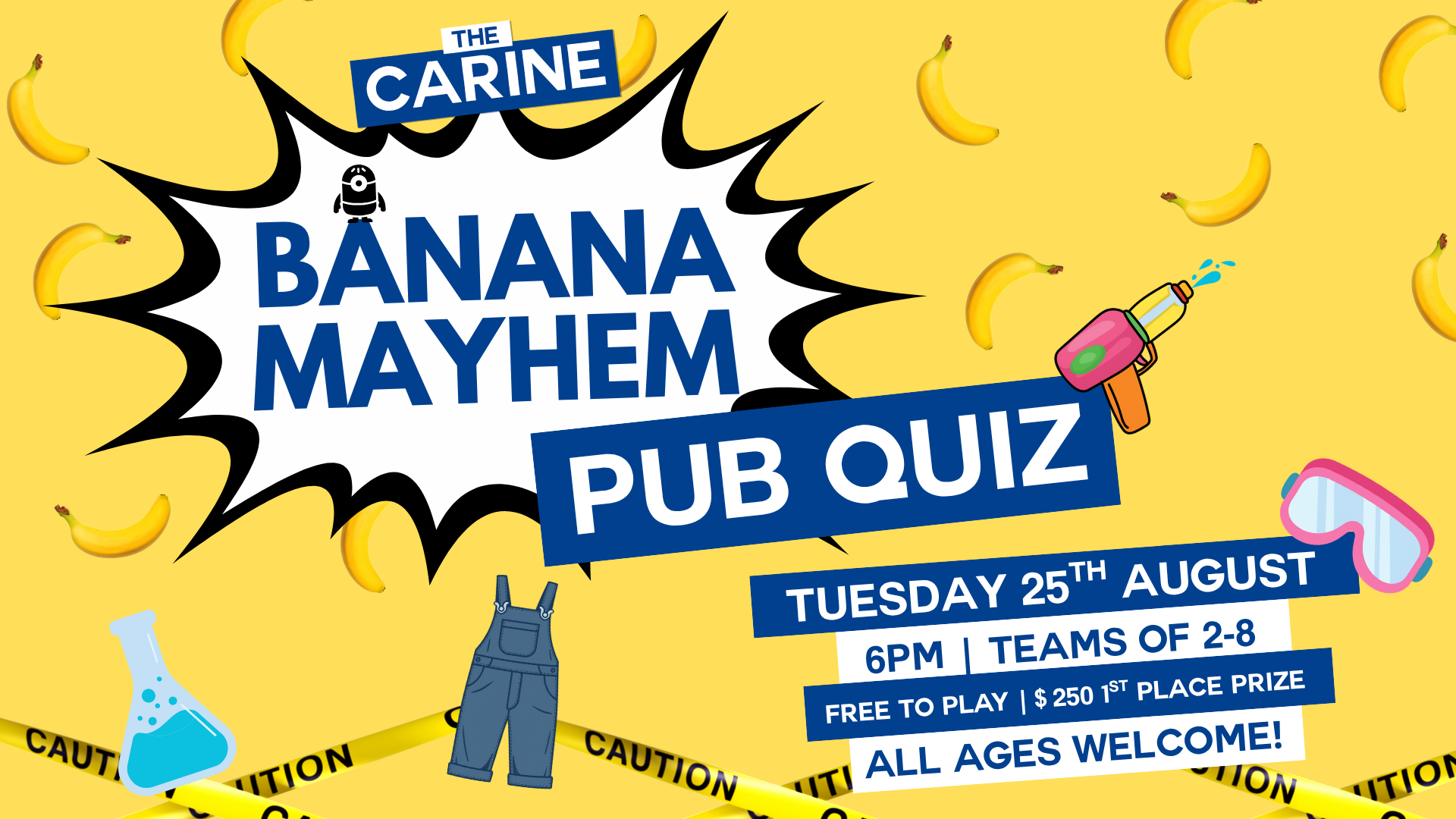 BANANA MAYHEM PUB QUIZ