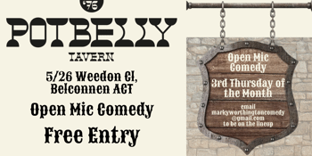 Open Mic Comedy @Pot Belly