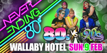 Never ending 80s presents 80s vs 90s - Battle of the Decades