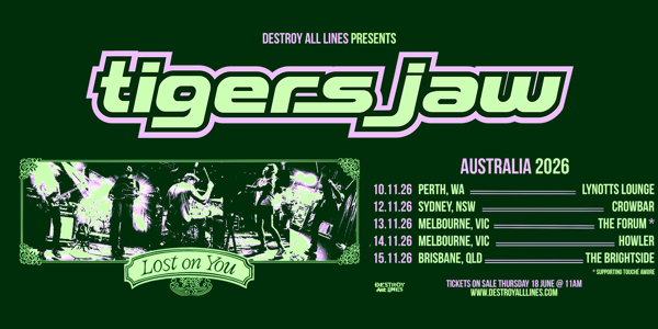 Tigers Jaw Australian Tour 2026