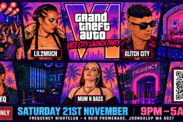 GRAND THEFT AUTO VI: VICE CITY LAUNCH PARTY