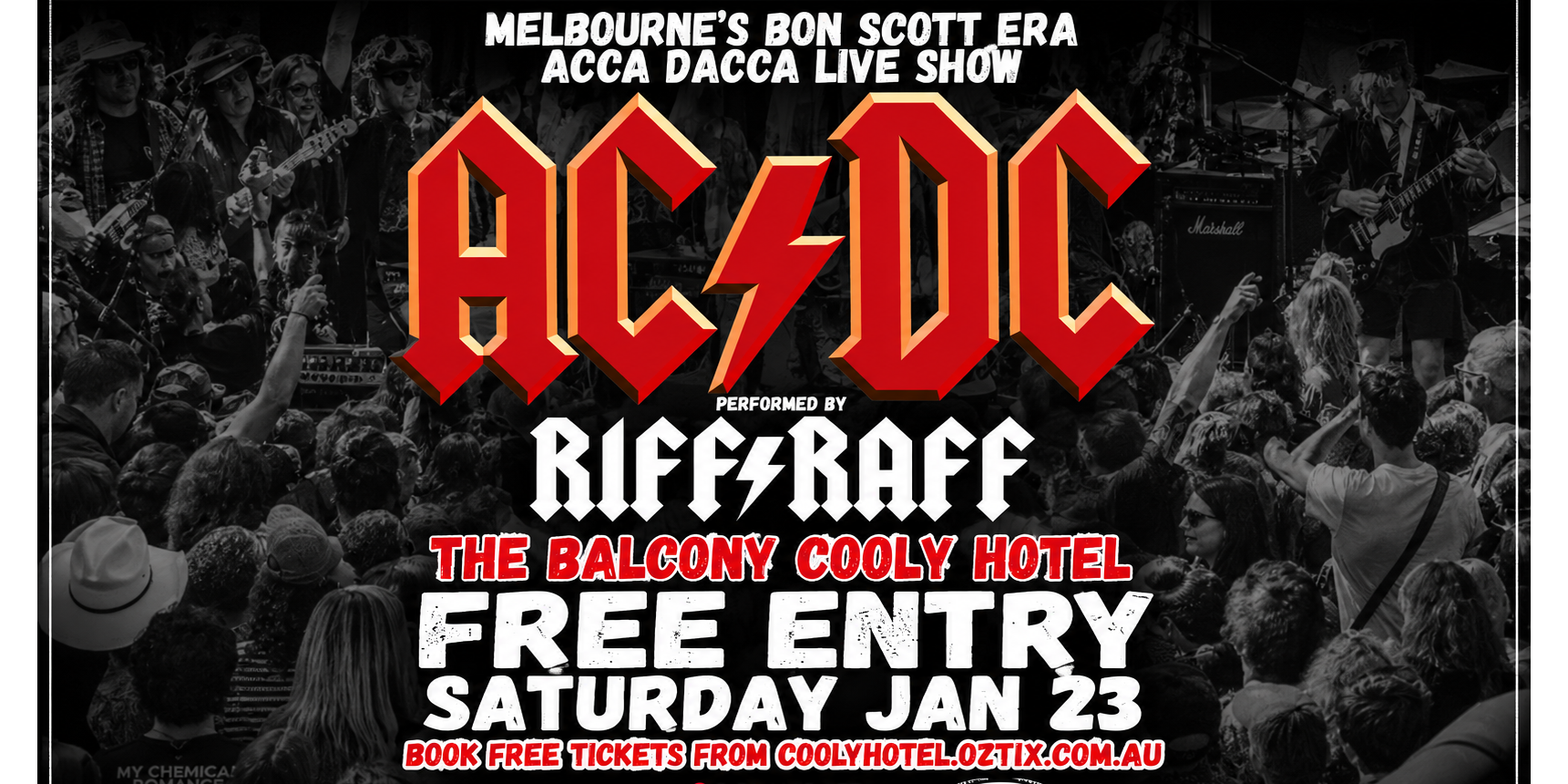 RIFF RAFF | The Ultimate Bon Scott Era AC/DC Tribute