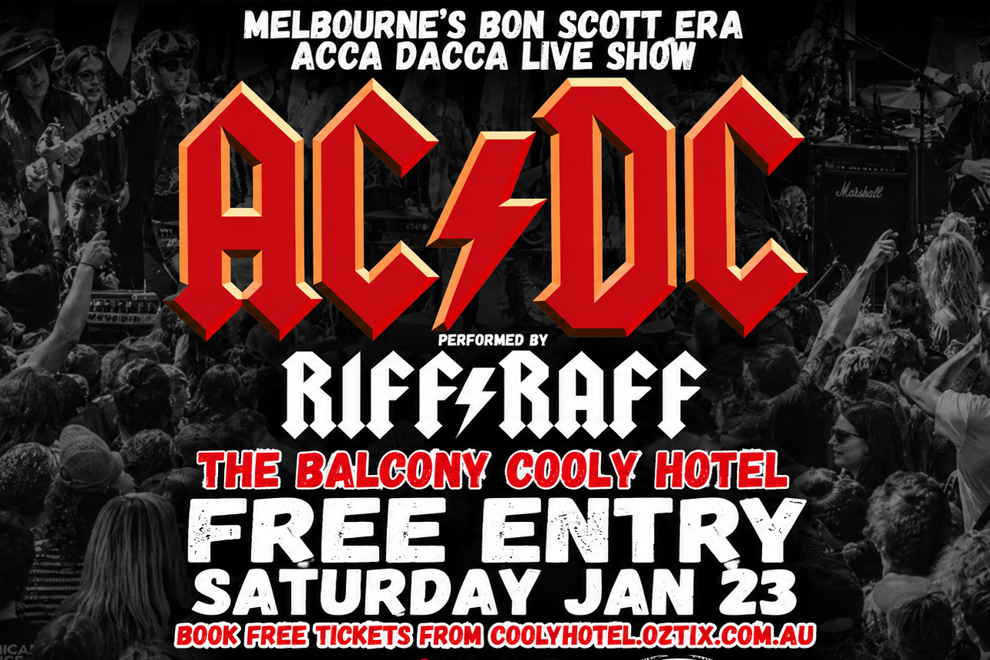 RIFF RAFF | The Ultimate Bon Scott Era AC/DC Tribute