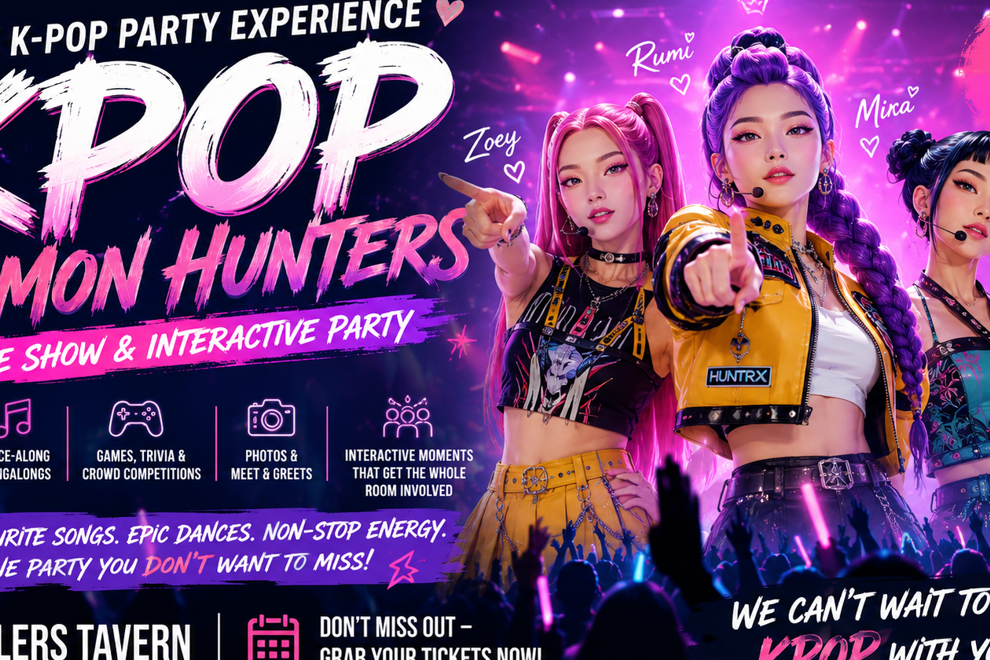 K-Pop Demon Hunter Party