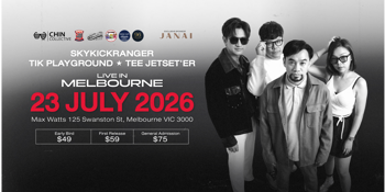 SKYKICKRANGER x TEE JETSET'ER x TIK PLAYGROUND