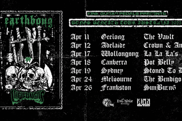 EARTHBONG "Bongs Beneath" Tour