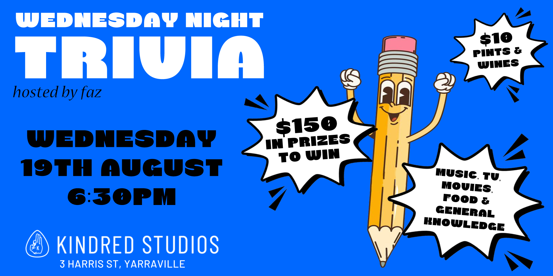 WEDNESDAY NIGHT TRIVIA