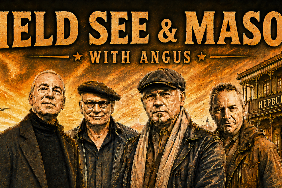 Lindsay Field; Sam See; Glyn Mason AND Angus Burchall