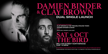 Damien Binder & Clay Brown Dual Single Launch