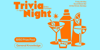 Fortnightly Trivia Night - 08/05/26