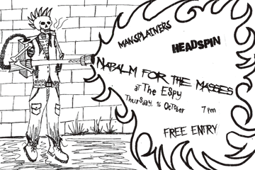FREE ENTRY | NAPALM FOR THE MASSES LIVE AT THE ESPY