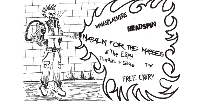 FREE ENTRY | NAPALM FOR THE MASSES LIVE AT THE ESPY
