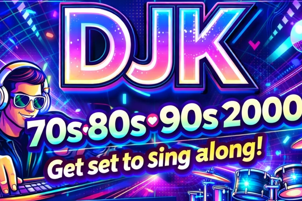 DJK + Drummer 70s 80s 90s 2000 Day Clubbing