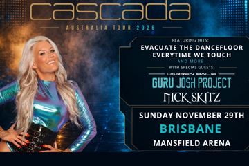 Cascada – 2026 Australian Headline Tour