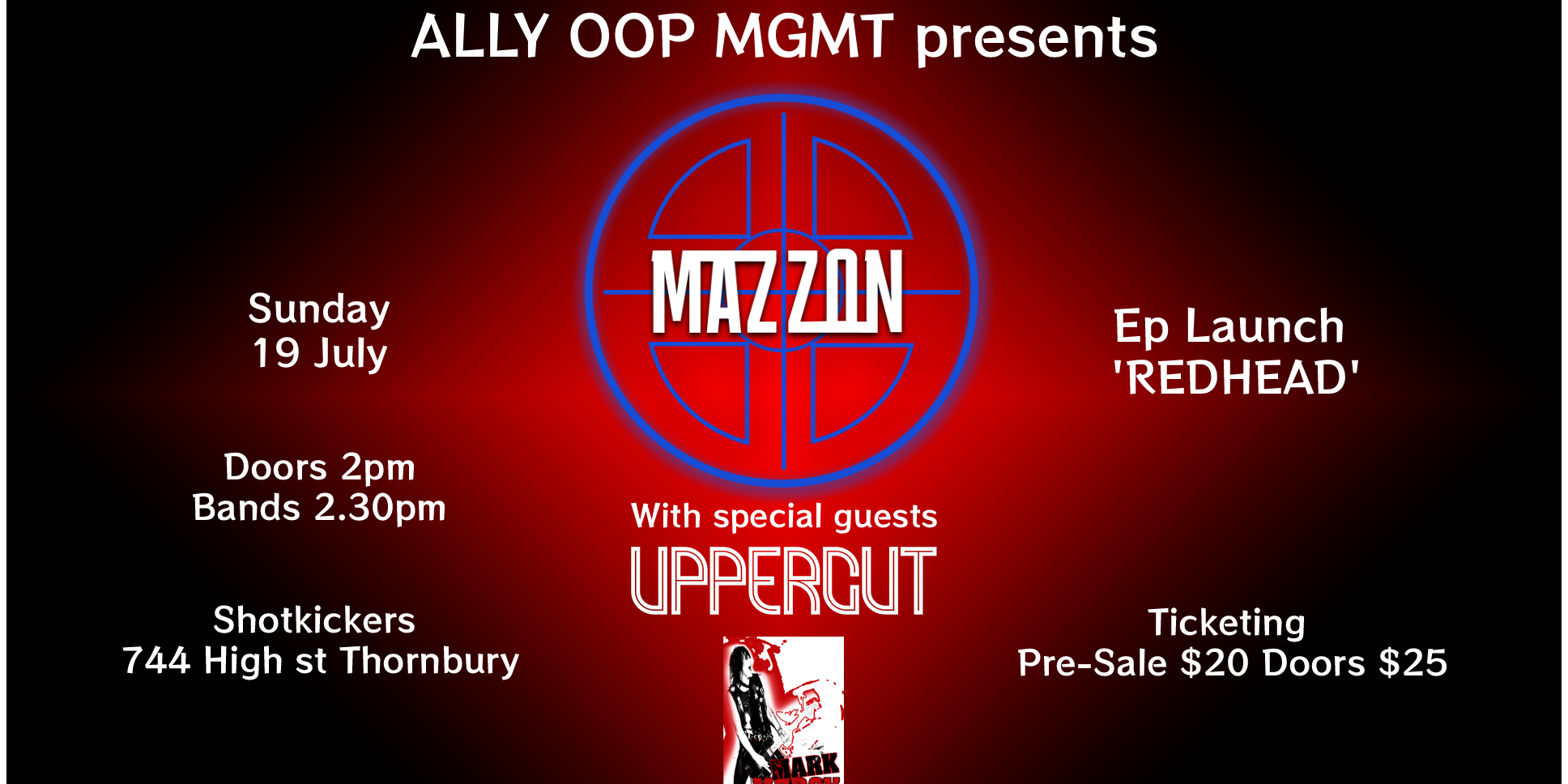 The Mazzon Band - 'Redhead' EP Launch