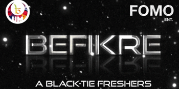 BEFIKRE — A Black Tie Bollywood Affair by Bollywood club Uni Melb & FOMO Ent