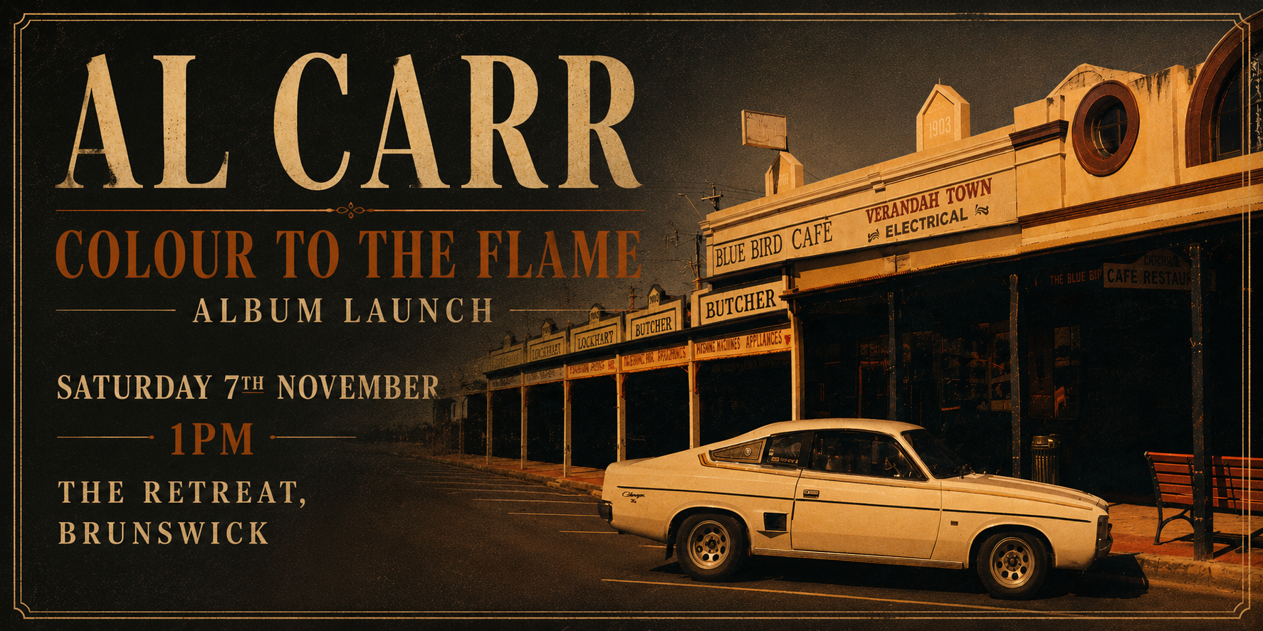 Al Carr - Colour To The Flame album launch
