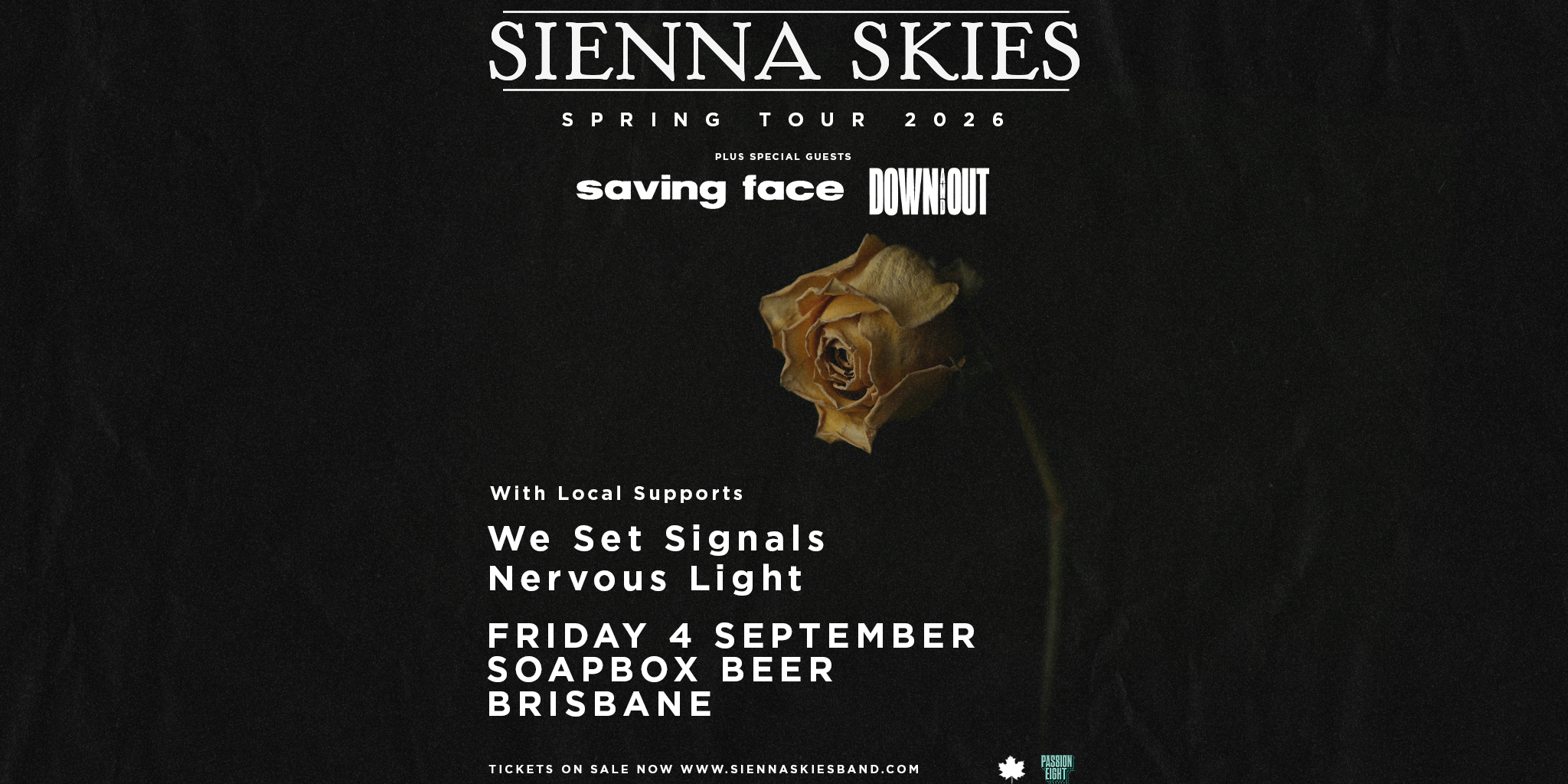 Sienna Skies "Australian Spring Tour"