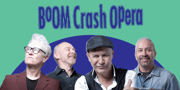 Boom Crash Opera live at Beenleigh Tavern in Beenleigh on April 25, 2026 - Concert poster