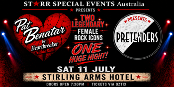 Hyndesight (Pretenders) and Heartbreaker (Pat Benatar) Tribute Band